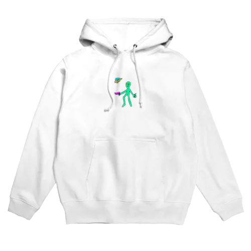 モデル体型えいりあん Hoodie