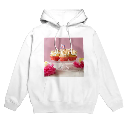 バタフライカップケーキ スタンド Hoodie