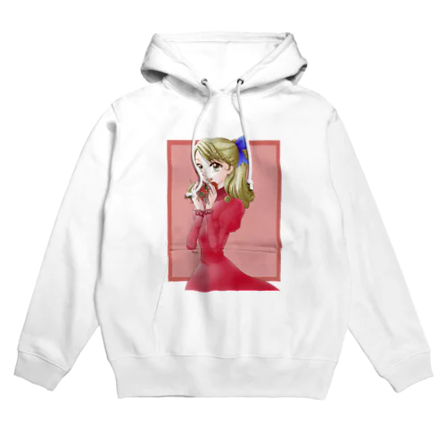 チョコを持ってる女の子 Hoodie