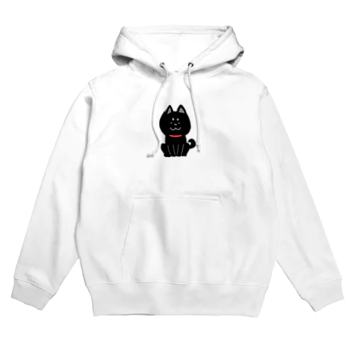 くろいぬ Hoodie