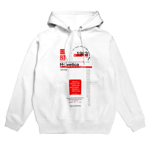 Helvetica Neue LT Std - Typography Design Hoodie