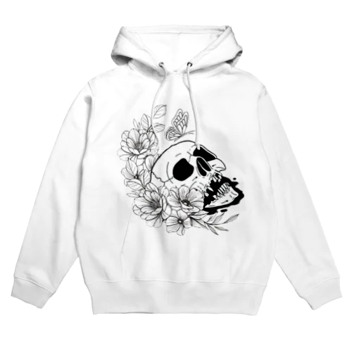 ドクロフラワー Hoodie