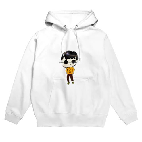 えいとキャラぱーかー Hoodie