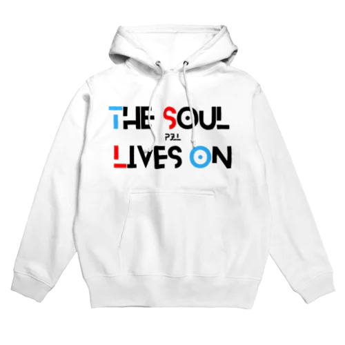 THE SOUL LIVES ON W パーカー