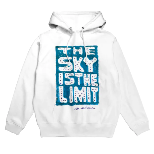 THE SKY IS THE LIMIT（ブルー） Hoodie