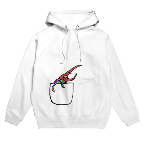 ヘラクレスオオカブトくん Hoodie