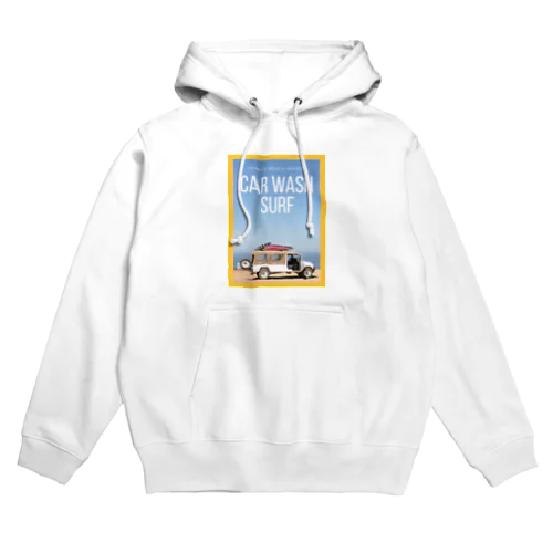 サーフボードと車 Hoodie