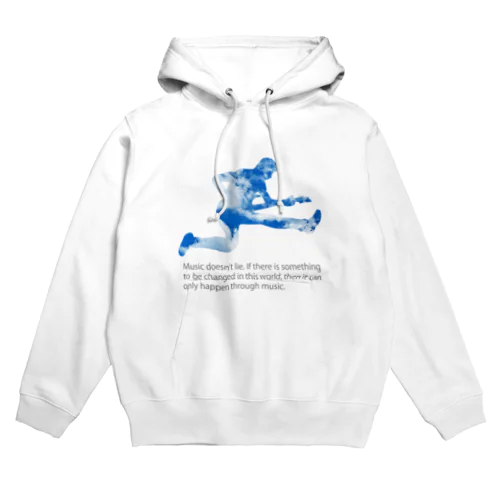 Guitarist sky (bk) Hoodie