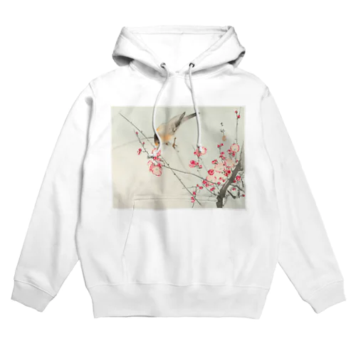 小原古邨　梅に鶯　Ohara Koson / Songbird on blossom branch Hoodie