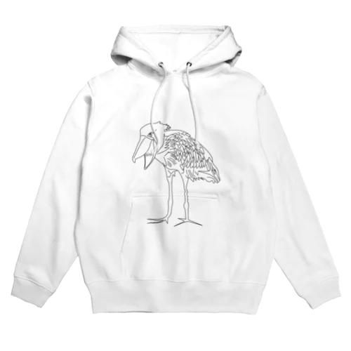 ハシビロコウ Hoodie