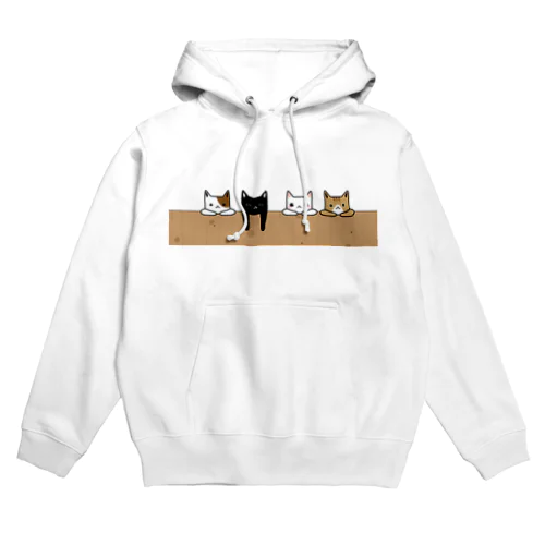 だれねこたち。 Hoodie