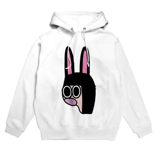 かえるうさにゃん Hoodie