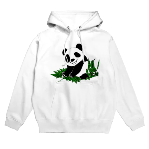 草byパンダ Hoodie