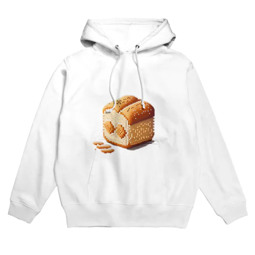 ピクセル風パン Hoodie