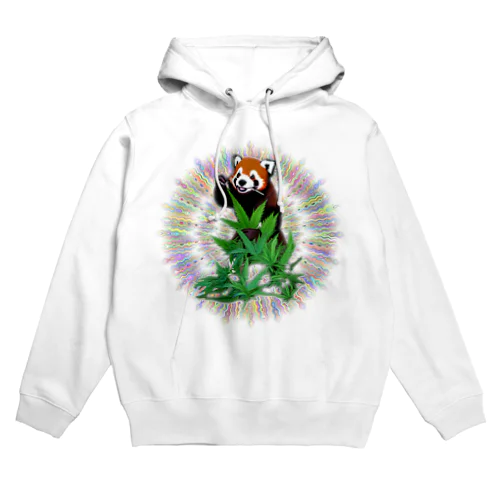 草byレッサーパンダ Hoodie