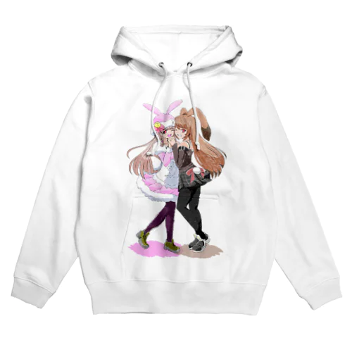 トゥーンベリーズ「ウイッシュピース」と「アイドリングベリー」ヒトバージョン Hoodie