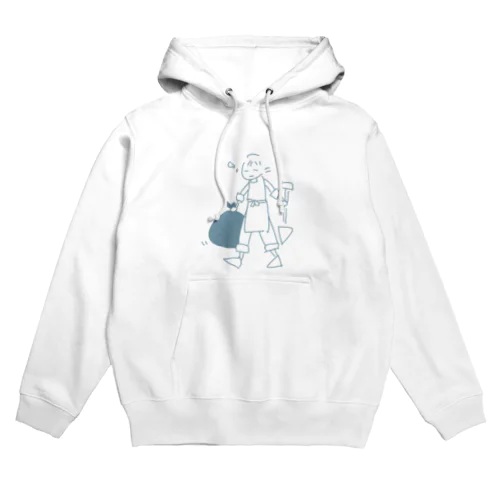 仕事帰りのお花屋さん Hoodie