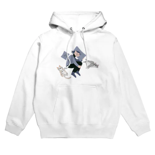 寝る子 Hoodie