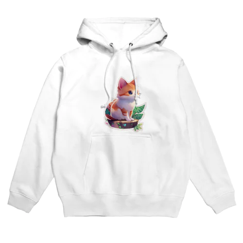 キュートな猫 Hoodie