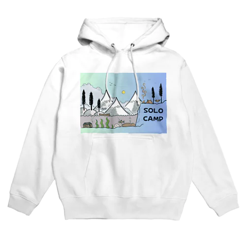 広大なソロキャンプ🏕 Hoodie