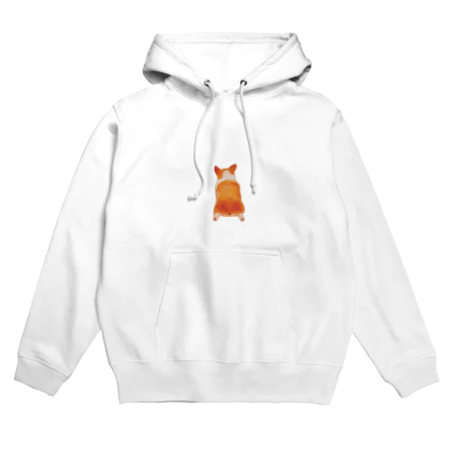 コーギー後ろ姿グッズ Hoodie