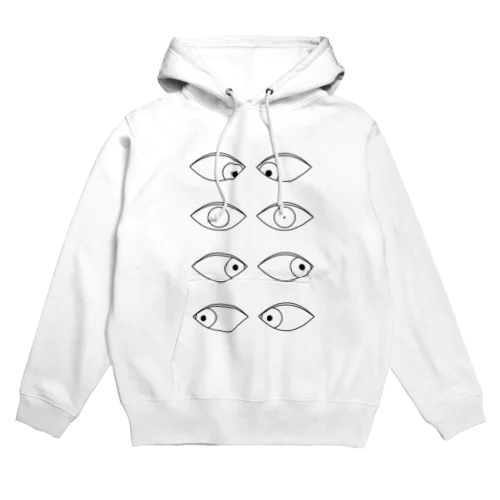 眼球偏位 Hoodie