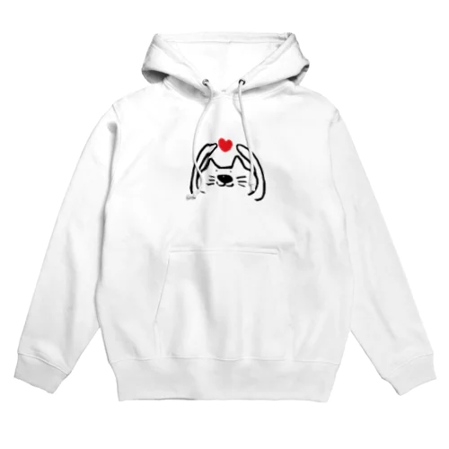 ハートねこ Hoodie