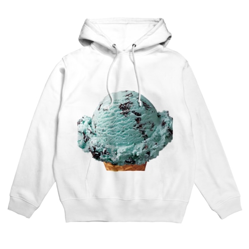 チョコミントアイスコーン グッズ Hoodie