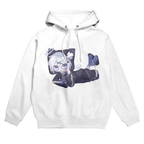 猫耳パーカーくん(メガネ) Hoodie