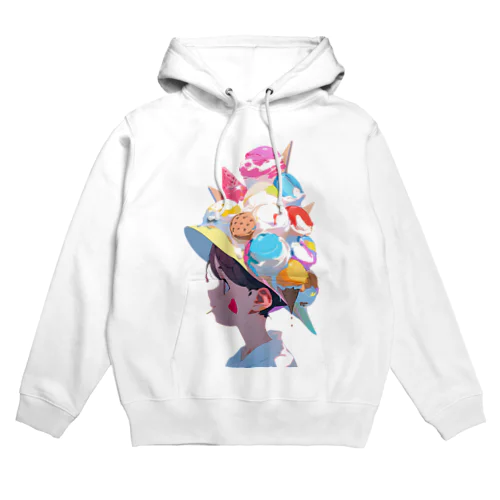 夏だ！アイスだ 016 Hoodie