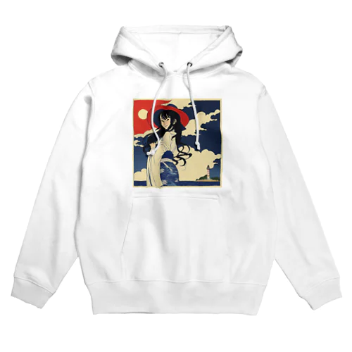 岬の少女 Hoodie