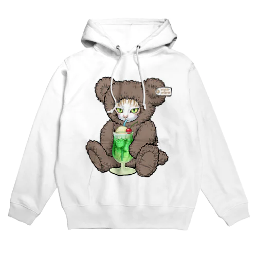 こぐまのニャーちゃん_クリームソーダ Hoodie