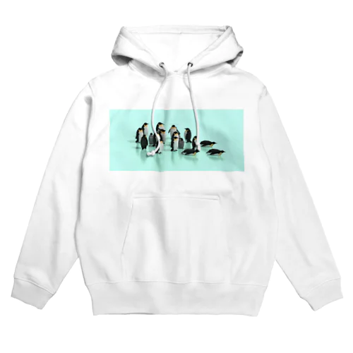 ペンギンの群れ Hoodie