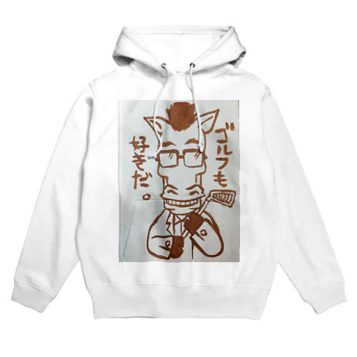 うまおやじ(ゴルフ) Hoodie