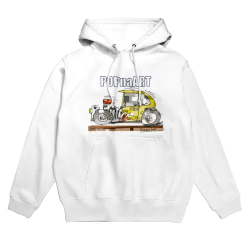 ホットロッドモザイク Hoodie