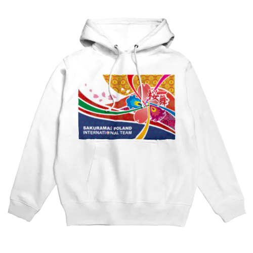 桜舞国際チーム　旗デザイン Hoodie