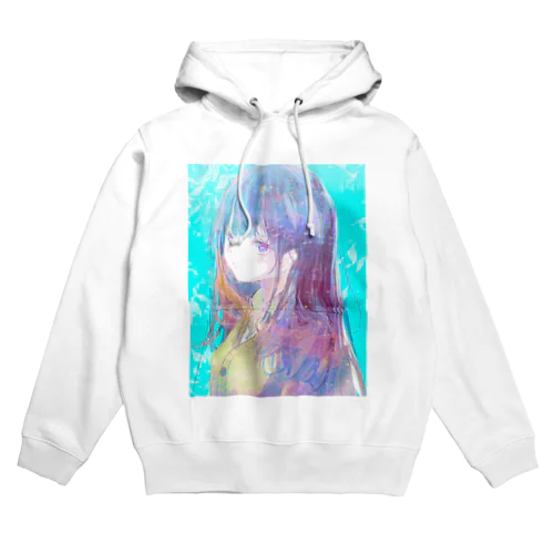 青髪 Hoodie