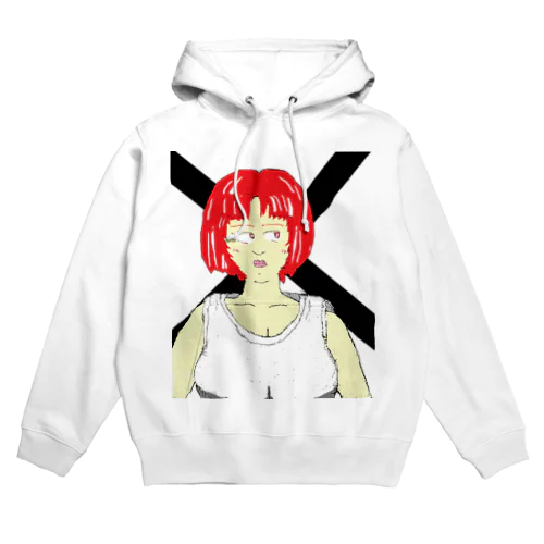 red hair Hoodie