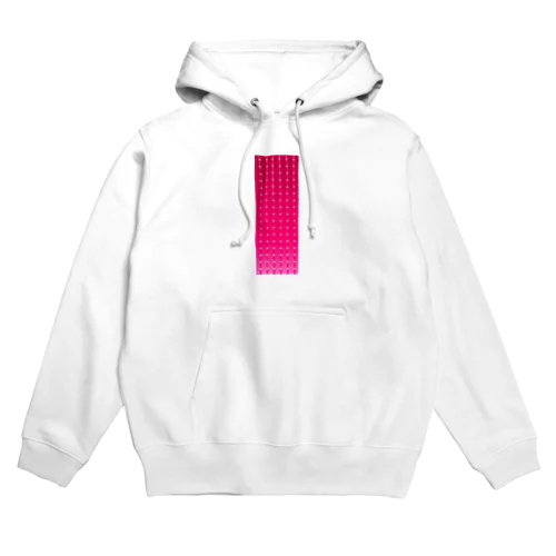 ピンクXグラデーションX長方形 Hoodie