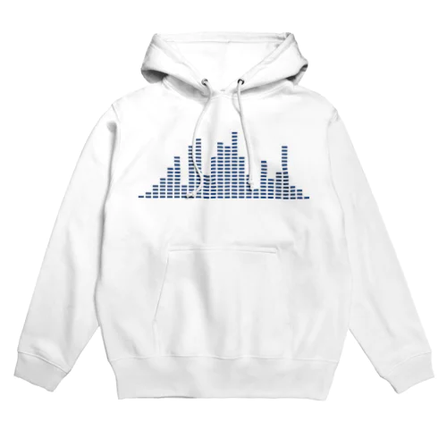 オーディオ機器のグラフっぽいヤツ Hoodie