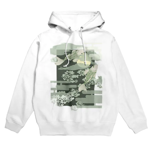 濃い鯉 Hoodie