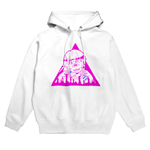 ピンクの単眼ちゃん Hoodie