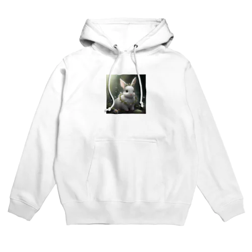 ウサギの天使 Hoodie