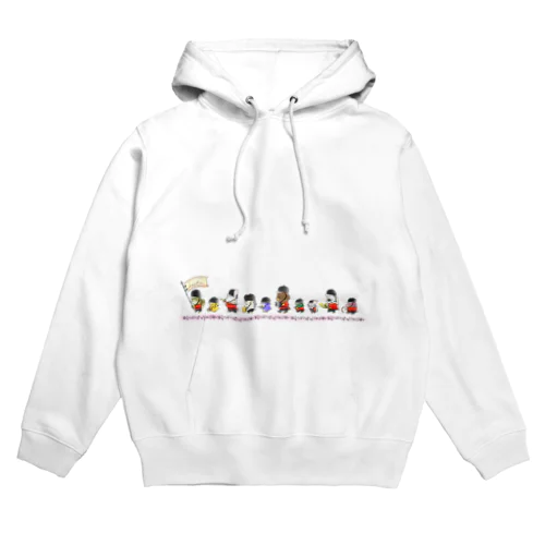 Leaf pi's parade Hoodie