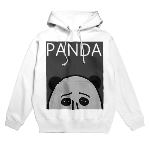 PANDA(グレイ) Hoodie