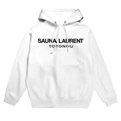 SAUNA LAURENT TOTONOU-サウナローラン ととのう-黒ロゴ Hoodie