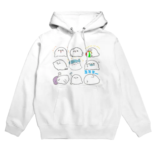 リアクションあざらし Hoodie