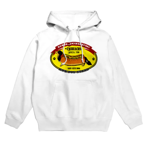 ブラックタンチワックス（ホットドッグ） Hoodie