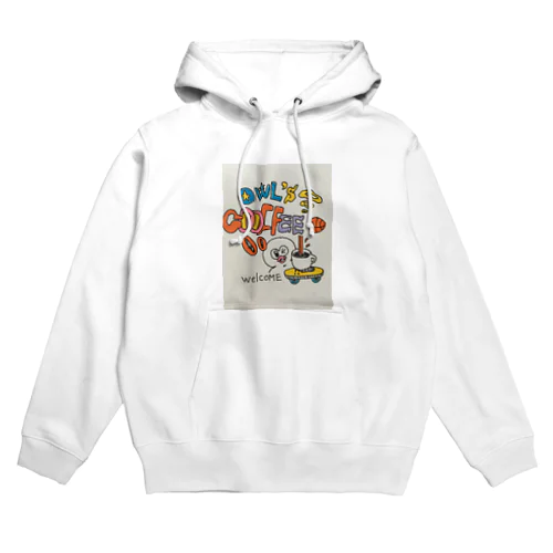 フクロウ コーヒースタンド Hoodie