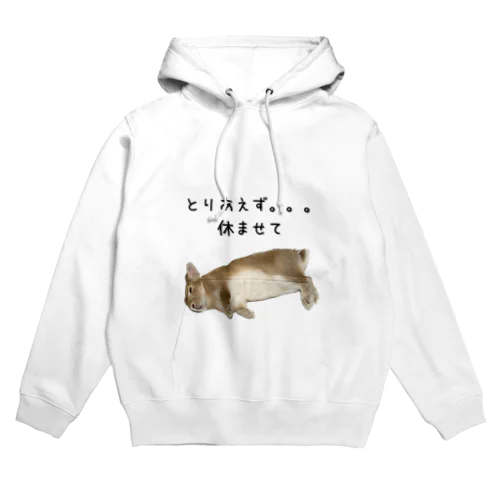 うさぎさんの休息 Hoodie